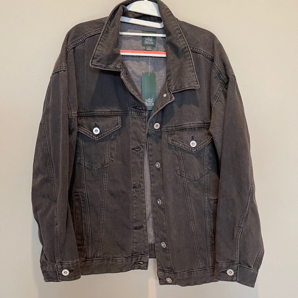 Denim trucker jacket